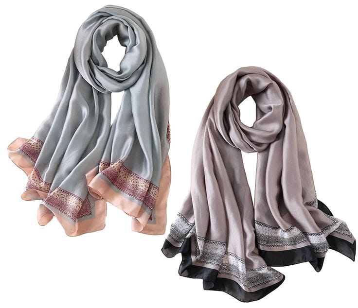 Silk Gradient Scarves