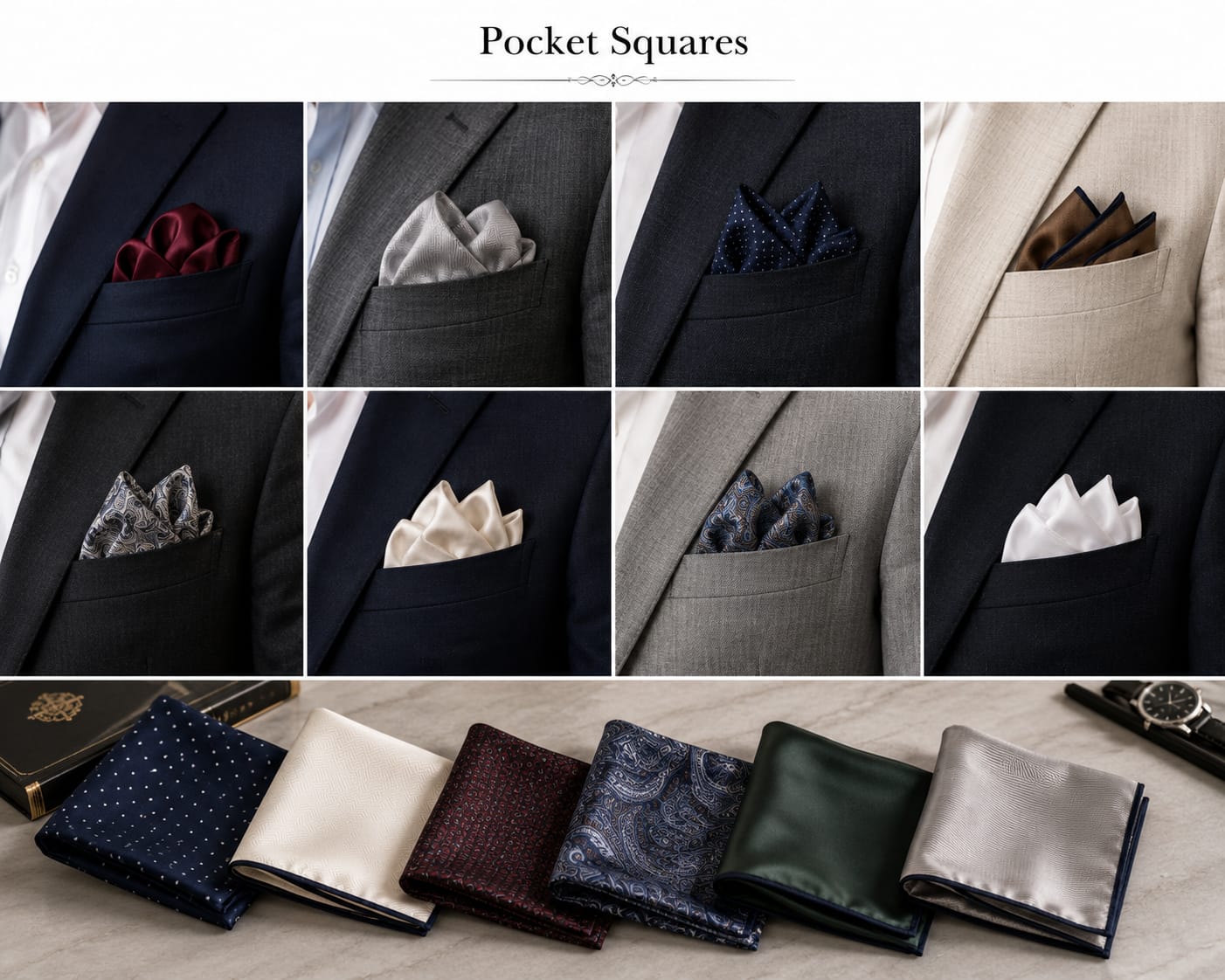 Silk Pocket Squares