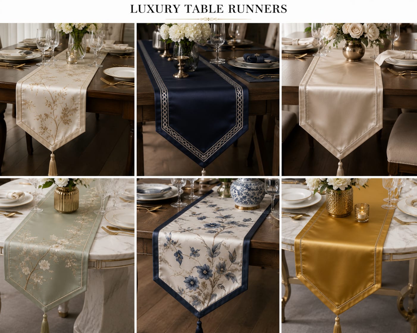 Silk Table Runners