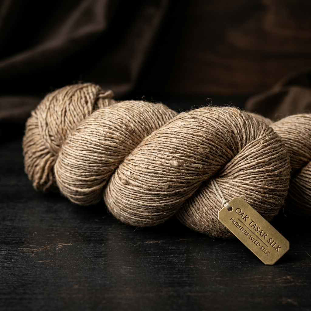 Oak Tasar Silk Yarn